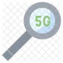 5 G Search  Icon