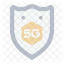 5 G Security Secure 5 G Icon