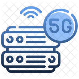 5 G Server  Icon