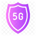 5 G Shield Icon
