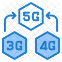 5G Signalübertragung  Symbol