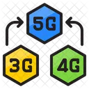 5G Signalübertragung  Symbol