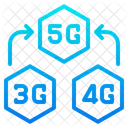 5G Signalübertragung  Symbol