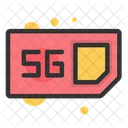 5 G Sim Card Sim Card Sim Icon