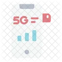 5 G Sim Card Phone Sim 5 G Icon