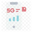 5 G SIM Karte Telefon SIM 5 G Symbol