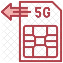 5G SIM-Karte  Symbol