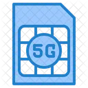 5G SIM-Karte  Symbol