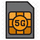 5G SIM-Karte  Symbol