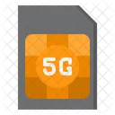 5G SIM-Karte  Symbol