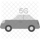 5 G Smart Car  Icon