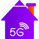 5 G Smart House  Icon