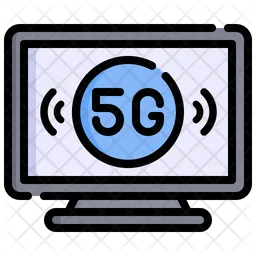 5 G Smart Tv  Icon