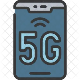 5G-Telefon  Symbol