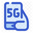 Telefone 5G  Ícone