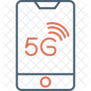 Telefone 5G  Ícone