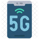 Teléfono 5G  Icono