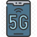 Teléfono 5G  Icono