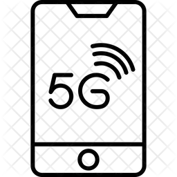 Teléfono 5G  Icono
