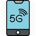 Teléfono 5G  Icono