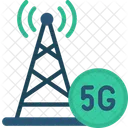 5 G Tower  Icon