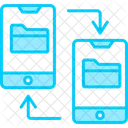 Transferência de arquivos 5G  Ícone