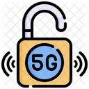 Unlock Internet Security Electronics Icon