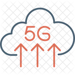 5 G Upload  Symbol