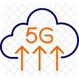 5 G Upload  Icon