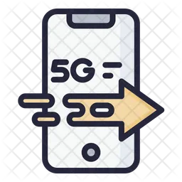 Velocidad 5G  Icono