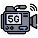 Video Camera Electronics Internet Icon