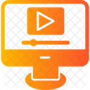 Videoplayer Kommunikation Film Icon