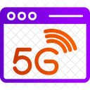 5 G Webseite  Symbol