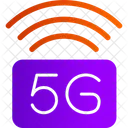 5 G Wifi Signal  Icône