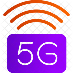 5 G Wifi Signal  Icon