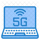 5G WLAN-Signal  Symbol