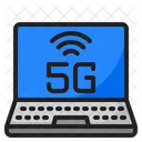 5G WLAN-Signal  Symbol