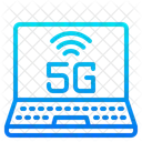 5G WLAN-Signal  Symbol