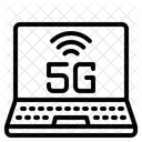 5G WLAN-Signal  Symbol