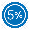 Commission Percent Discount Icon