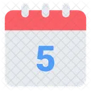 Day Date Calendar Icon