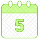 Day Date Calendar Icon