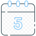 Day Date Calendar Icon
