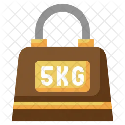 5 Kg Gewicht  Symbol