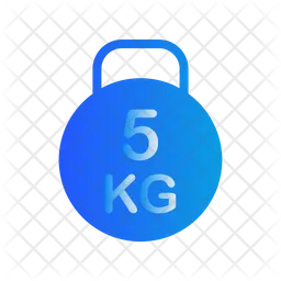 5 Kg Kettlebell  Icon