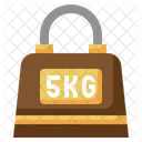 5 Kg Weight  Icon
