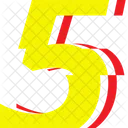 5 Number  Icon