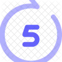 5 Second Forward  Icon
