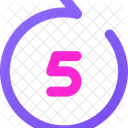5 Second Forward  Icon