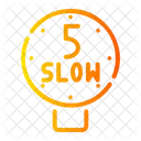 5 Slow Sign Sign Signaling Icon